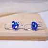 Miçangas de Vidro de Cogumelo Coloridas Miçangas Soltas de Cogumelo Acessórios para Pulseira de Frutas DIY Colar Fivela Miçangas de Vidro de Cogumelo Multicor