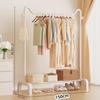 Perchero Vertical de Pie con Diseño Engrosado para Uso en Interiores, Adecuado para Dormitorio y Balcón del Hogar, Tendedero para Ropa, Perchero para Colgar Ropa