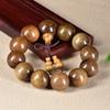 Pulseira de Nanmu Dourado Material Antigo para Homens 2.0 Contas de Buda de Agarwood Qinan para Mulheres Pulseira de Rosário Pequeno 108 Brinquedo Cultural Fabricante Atacado