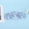 Tapa para Taza de Coche Transfronteriza de 20 oz, Sellada y a Prueba de Fugas, Tapa Transparente con Popote, Tapa de Empuje Desmontable, Accesorios para Vaso de Hielo de Gran Capacidad