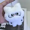 Novo Pelúcia de Coelho Fofo com Óculos, Pingente de Brinquedo, Macio e Adorável, Mesmo Estilo para Casais, Acessório de Bolsa