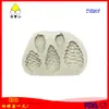 Molde de silicona para piñones y azúcar moldes de tuercas para hornear DIY accesorios para teléfono móvil molde de caída molde de yeso