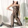Ropa interior sexy medias archivo abierto mono tentación de desgarro a mano transparencia tease sexo pasión perspectiva uniforme talla grande mujeres