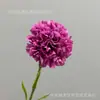 Toque Realista Hidratante Cravo Flor Artificial Haste Única Flor de Seda Decoração de Casa Buquê de Dia das Mães Arranjo Decorativo