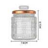 Garrafa Dispensadora de Vidro Ninho de Pássaro, Boca de Peixe Cozível no Vapor e Resistente a Altas Temperaturas, Boca de Peixe, Gelatina de Leite, Pote de Vidro Selado, Garrafa de Vidro para Geleia