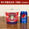 Tazones de papel desechables gruesos para snacks, tofu apestoso, con tapas, venta al por mayor directa de fábrica, tazones de papel redondos personalizables