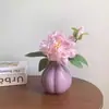 Nuevo Jarrón Cerámico de Lujo Ligero Estilo Chino con Forma de Cebolla para Arreglos Florales, Decoración de Nicho de Gama Alta para Sala de Estar y Recibidor