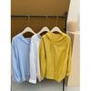 Camisa de Verano 2025 con Capucha para Protección Solar para Mujer, Delgada, Pequeña, Holgada, Casual, Aspecto Adelgazante y Chaqueta de Alta Gama para Mujer