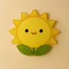 2026 Novo Produto Estilo Ins Fofo Isolante Térmico e Resistente a Altas Temperaturas Porta-copos, Porta-copos de Acrílico Fofo de Desenho Animado com Impressão de Logo