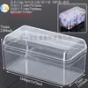 Caja Cuadrada para Empaque de Chocolate con 24 Piezas, Caja de Regalo Nido de Pájaro, Caja Transparente para Dulces, Caja de Bocadillos Copo de Nieve
