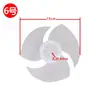 Aspa de Ventilador de Tres Aspas 150 Universal 180mm Ventilador de Circulación de Aire 170 Ventilador de Piso tipo Turbina Accesorios Otros