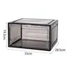 Caja de Almacenamiento Transparente Más Vendida de Amazon, Caja de Almacenamiento de Acrílico, Caja de Exhibición para Almacenamiento de Zapatos, Venta al por Mayor del Fabricante