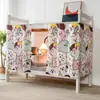 Cortina para Cama de Dormitorio Estudiantil Tela Semi-Opaca para Litera Superior e Inferior, Dormitorio Femenino, Contorno de Cama Masculino, Diseño Girly Integrado Estilo Ins