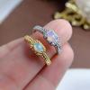 Nuevo anillo de plata 925 con incrustaciones de ópalo natural, tamaño pequeño, personalidad, moda, venta directa de fábrica, una generación de cabello