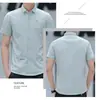 Camisa de Manga Corta para Hombre Verano Nueva Blanca de Manga Corta Juvenil Casual de Negocios Entrevista Trabajo Profesional Ropa Formal