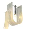Candelabro de Cristal Nube de Lujo Ligero Italiano Estilo Crema Francés Dormitorio Sala de Estar Moderno Simple Hotel Villa Lámpara de Comedor