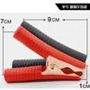 Pinza de Potencia Engrosada para Carga de Batería de Coche, Cable de Arranque de Batería de Cobre Puro Pinza de Cocodrilo Conector de 50A