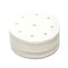 Papel para vaporera para cocer al vapor bollos, grado alimenticio, uso doméstico, forros especiales para rejilla de vaporera, papel de aceite desechable para cocer al vapor bollos al vapor
