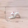 Micro-paisagem Gatinho Travesso Fofo Miniatura Boneca Fofa com Partículas Casa de Bonecas DIY Acessórios Decorativos Mini Enfeites de Mesa