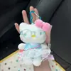 Auténtico Hellokitty Sanrio Sanrio Bolso Colgante Muñeco de Peluche Llavero Colgante para Mochila Escolar Muñeco