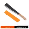 Machado Personalizado de Aço Manganês com Cabo Bicolor, Lâmina Grande para Cortar Madeira, Corte de Árvores ao Ar Livre, Faca de Colheita Agrícola, Aço Manganês Espessado