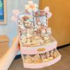 Caja de Regalo de Nuevos Accesorios para el Cabello para Niños, conjunto Hermoso Pasador de Princesa Goma para el Cabello de Bebé Tocado Regalo de Cumpleaños del 1 de Junio para Niñas