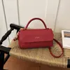 Nova Coleção de Outono 2026: Bolsa de Mão Patchwork Tecida de Alta Qualidade, Bolsa Transversal Quadrada Pequena Fashion e Versátil para Mulheres, Bolsas Femininas no Atacado