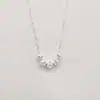 Collar de Cuentas de Transferencia Esmeriladas Passepartout Diseño de Nicho Femenino Sentido de Diseño Cadena para Clavícula de Perlas Redondas de Alta Calidad Ins Viento Frío Marea