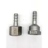 Acero Inoxidable 304 Rosca Interna Conector Rápido de Manguera de Agua Junta de Bambú Cabezal Verde Conector Rápido Directo de Manguera de Agua