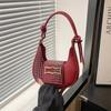Bolsos de Moda de Este Año para Mujer 2026 Nuevo Estilo Bolso Baguette para Debajo del Brazo Bolso de Hombro con Diseño de Nicho Ins para Mujer