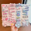 Accesorios Lindos para el Cabello de Niños, Pinzas para el Cabello, Ligas para el Cabello de Niñas con Moños de Dibujos Animados, Pinzas para el Cabello Súper Lindas para Bebés, Accesorios para el Cabello de Niñas Pequeñas
