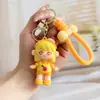 Chaveiro Fofo Casal Flor de Cerejeira Menina Fruta Coração Girly Chaveiro de Carro Mochila Pingente Requintado Pequeno Presente