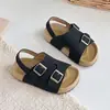 Sandálias Infantis Verão 2026 Novo Estilo Meninos Verão Estilo Coreano Sapatos Infantis Bebês Sandálias da Moda Meninas Chinelos Sapatos de Praia