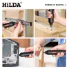 Destornillador eléctrico Hilda, nuevo modelo transfronterizo, batería de litio, ultraduradero, multifuncional, pequeño juego de herramientas para reparaciones del hogar