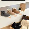 Botas de nieve Henan Sangpo, modelo 3352, botines de hebilla de madera para mujer