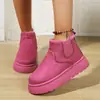 Chegada Nova Outono 2026 Comércio Exterior Tamanho Grande Feminino Casual Confortável Moda Europeia Americana Roupa Exterior Botas Tamanho Único