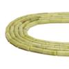 YMJ 4x 13mm pedra de pele de cobra pedra shoushan pedra sangue de dragão jade chinês jade verde tubo cilíndrico conta tubo redondo conta solta joia