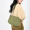Moda de Comercio Exterior Bolso de Hombro Ligero de Gran Capacidad Nuevo Estilo 2025 Bolso Casual de Nailon Versátil Simple Bolso Cruzado para Mujer