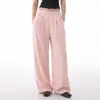 Pantalones de Fitness de Pierna Ancha para Mujer Otoño e Invierno, Pantalones Rectos de Secado Rápido, Pantalones Casuales Sueltos Ligeros con Bolsillos, Pantalones de Entrenamiento para Exteriores para Mujer