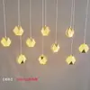 Nuevo Candelabro LED Luminoso para Techo de Boda Decoraciones Colgantes Aéreas para Escenario de Hotel y Banquetes Accesorios de Decoración de Boda Venta al por Mayor