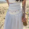 Cadena de Cintura de Doble Capa con Conchas y Perlas para Mujer 2026 Nuevo Estilo con Cinturón para Falda Accesorio de Decoración de Falda de Gama Alta