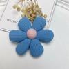 Bolsa de Flores de Algodón Rellena de Tela Estilo Coreano Zapatos y Calcetines Accesorios Girasol Tela Flor Broche Accesorios DIY Accesorios de Ropa