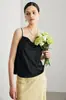 Camisola de Seda para Mujer 2026 Primavera/Verano Nuevo Versátil Color Sólido Ropa Interior para el Trabajo Top de Seda de Morera