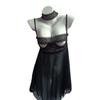 Amor como a nova roupa interior sexy paixão das mulheres tentação peito perspectiva gaze fora da cama provocando camisola 5067