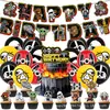 Decorações de Festa de Aniversário Temática Star Wars Transfronteiriças Banner Bandeira de Bolo Conjunto de Balões