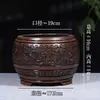 Vaso de Flor Relevo Areia Roxa Novo Grande Antigo Estilo Bonsai Clivia Cerâmica Interna Grande Vaso de Orquídea Venda Direta Fabricante