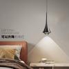 Lámpara de araña minimalista de estilo italiano para mesita de noche de dormitorio, lámpara de araña de alta gama elevable, lámpara de araña para entrada, restaurante, bar, lámpara de araña pequeña