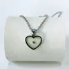 Venta Caliente Transfronteriza Simple Fe Redondo Acero Inoxidable Colina Semilla de Mostaza Letra Collar para Hombres y Mujeres, en stock Mayoreo