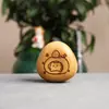 Juguete de Boj Natural para Aliviar el Estrés de Madera DIY Lindo Creativo con Forma de Emoji Adorno de Mano al por Mayor Personalizable