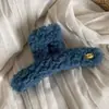 Color Macarrón Clip de Navidad Rojo Nuevo Clip Tiburón de Alta Gama en la Parte Posterior de la Cabeza con Pinzas Grandes para el Cabello y Accesorios para el Cabello